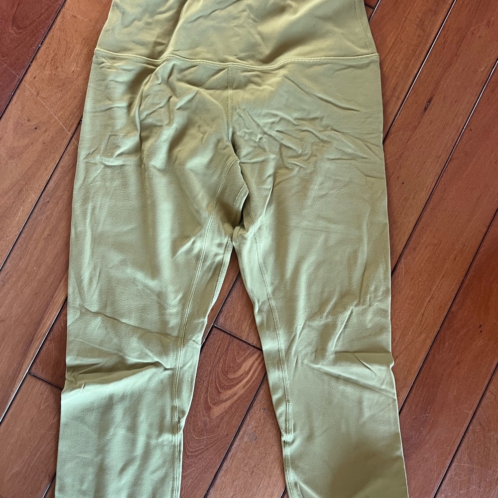 Green Lululemon Leggings